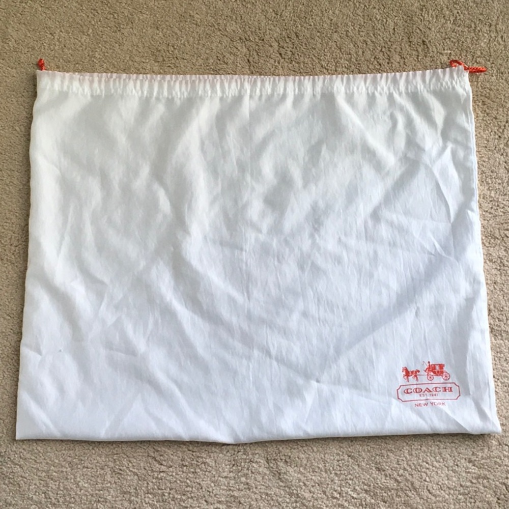 Coach dust bag